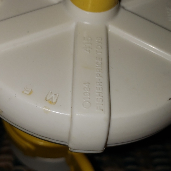 🍓🍄Vintage 1984 Fisher Price High Chair Peek A Boo Sailor🍄🍓 - Picture 4 of 7